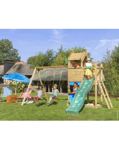 Jungle Resort | Stelzenhaus mit Doppelschaukel