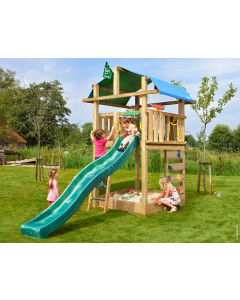 Jungle Fort | Spielturm aus Holz mit Rutsche