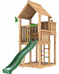 Jungle Palace 2.0 Pine Dark green