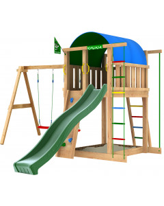 Villa 2.0 2-Swing Pine Dark green