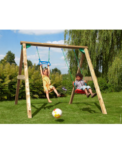 Kinderschaukel Holz • Jungle Swing 220 cm