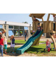 Öffentlicher Spielplatz Rutsche Polyethylen