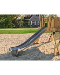 Öffentlicher Spielplatz Rutsche Edelstahl