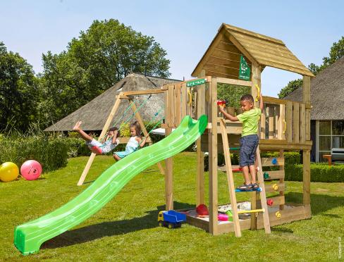 Jungle Cabana | Spielhäuse mit Doppelschaukel