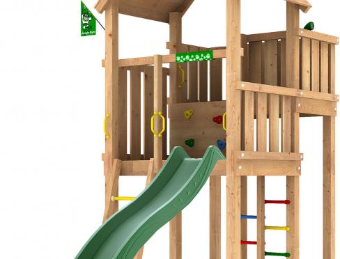 Jungle Palace 2.0 Pine Dark green