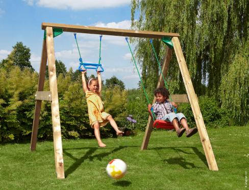 Kinderschaukel Holz • Jungle Swing 220 cm