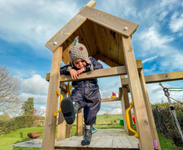 Jungle Gym Spieltürme mit Rutsche